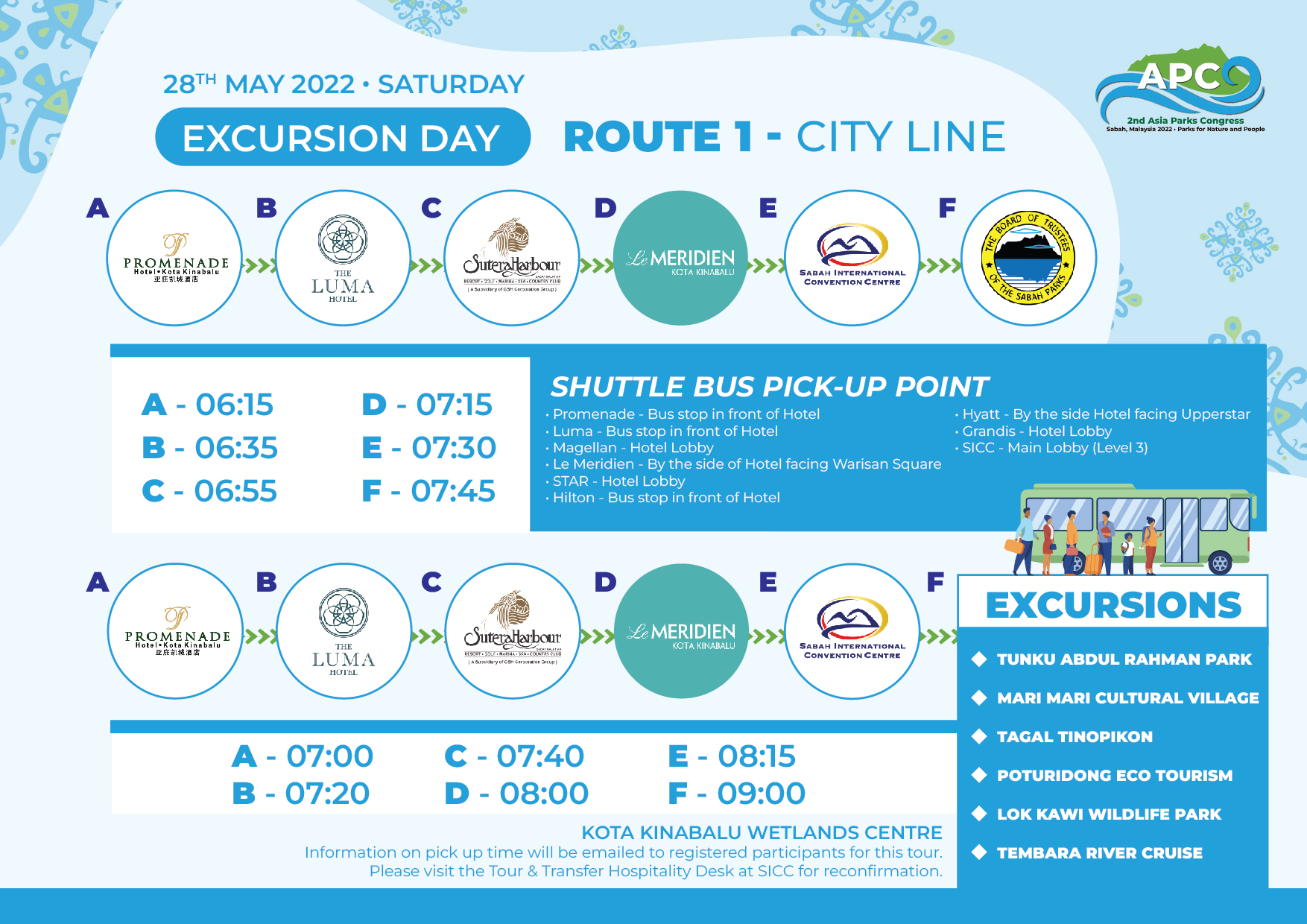 APC Congress Schedule