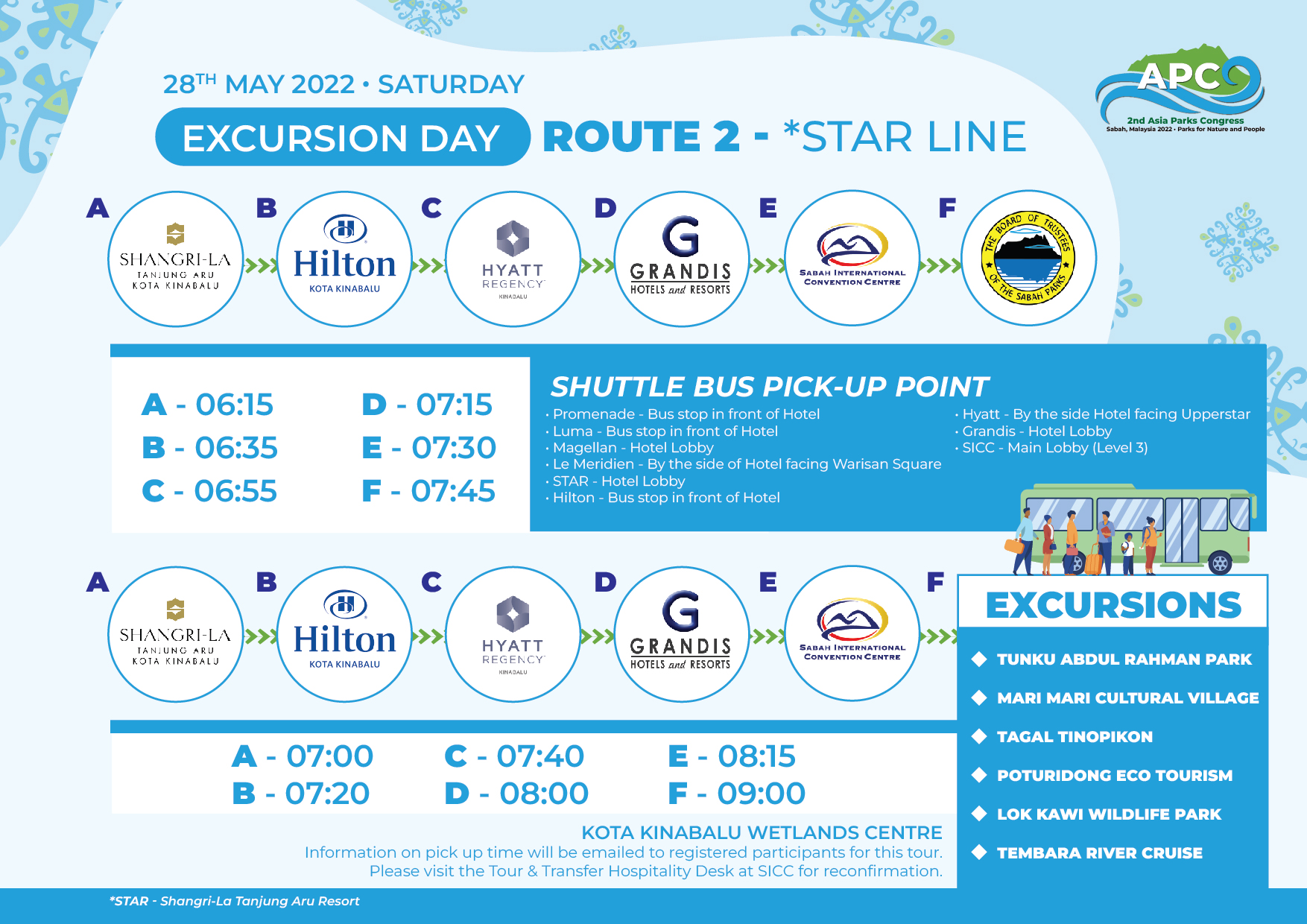 APC Congress Schedule